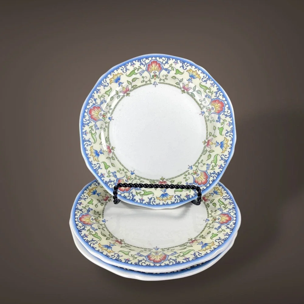 Gien France Marie-Louise Bread & Butter Plates Setof3 – 7